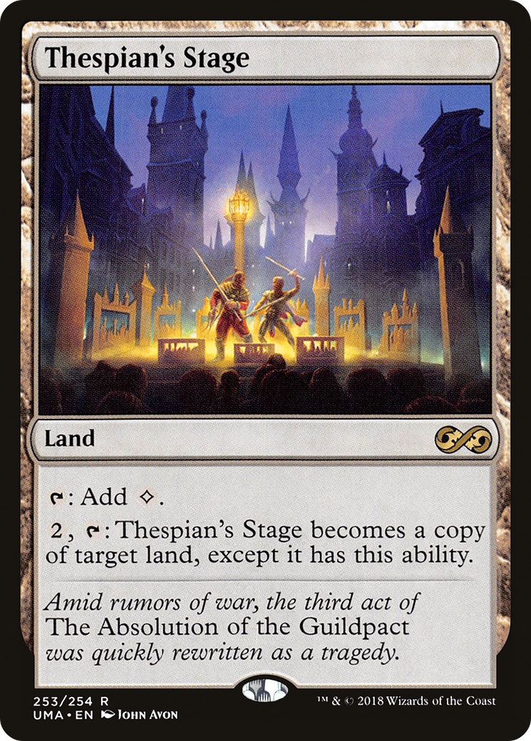 Thespian's Stage (UMA-253) - rare - Foil