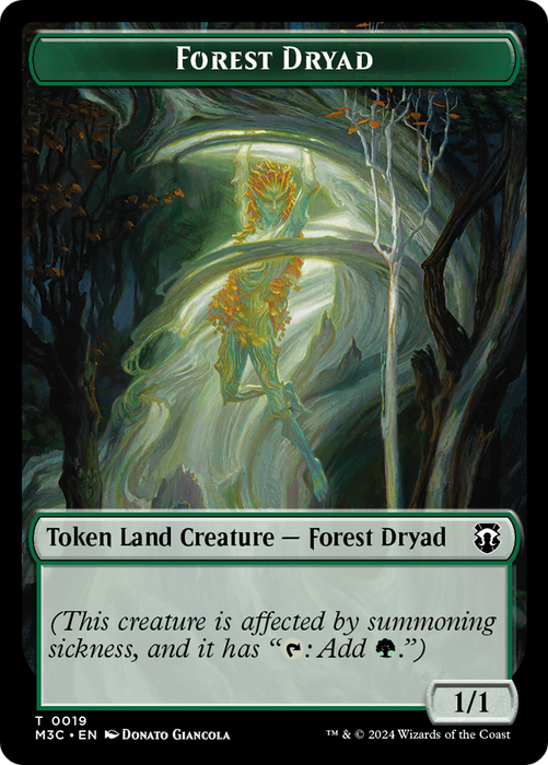Forest Dryad (TM3C-019) - common - Foil