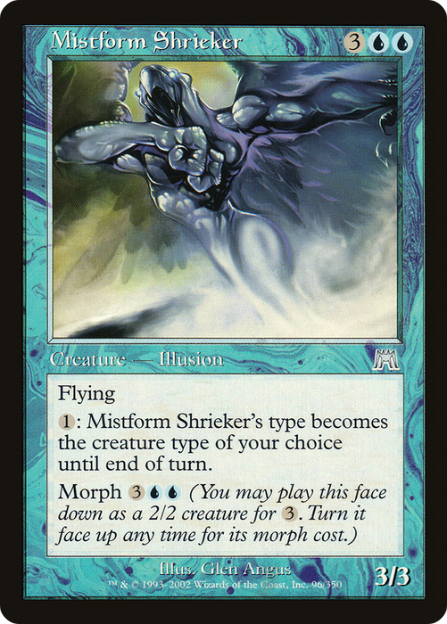 Mistform Shrieker (ONS-096) - uncommon - Foil