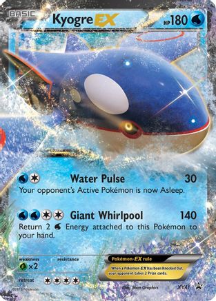 Kyogre EX (XY41) - XP  - Promo - Holofoil