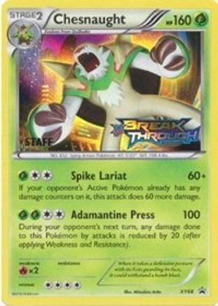 Chesnaught (XY68) - XP  - Promo - Holofoil