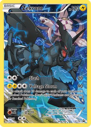 Zekrom (Full Art Promo) (XY76) - XP  - Promo - Holofoil