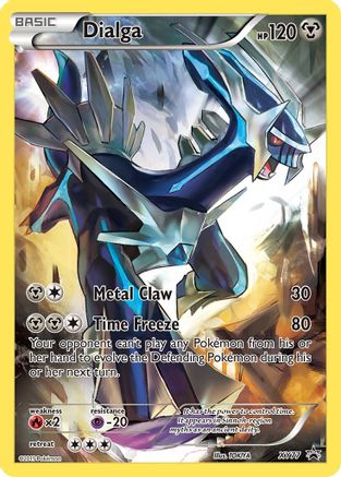 Dialga (Full Art Promo) (XY77) - XP  - Promo - Holofoil