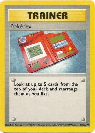 Pokedex (087/102) - BS  - Uncommon