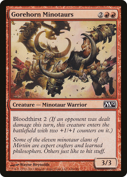 Gorehorn Minotaurs (M12-144) - common