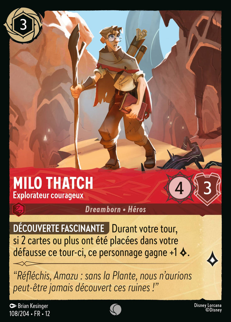 Milo Thatch - Explorateur courageux