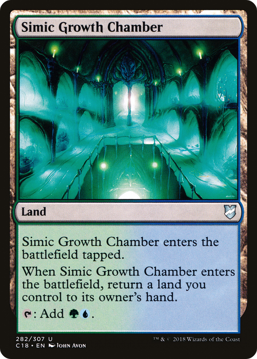 Simic Growth Chamber (C18-282) - uncommon