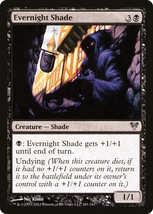 Evernight Shade (AVR-101) - uncommon - Foil