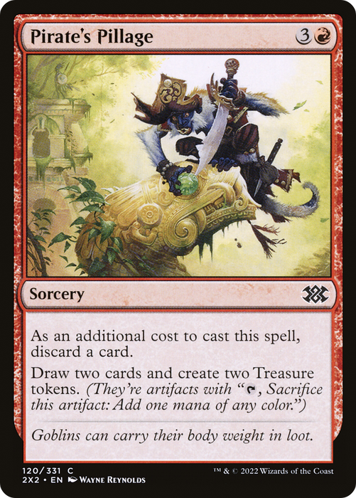 Pirate's Pillage (2X2-120) - common - Foil