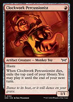 Clockwork Percussionist (DSK-130) - common - Foil