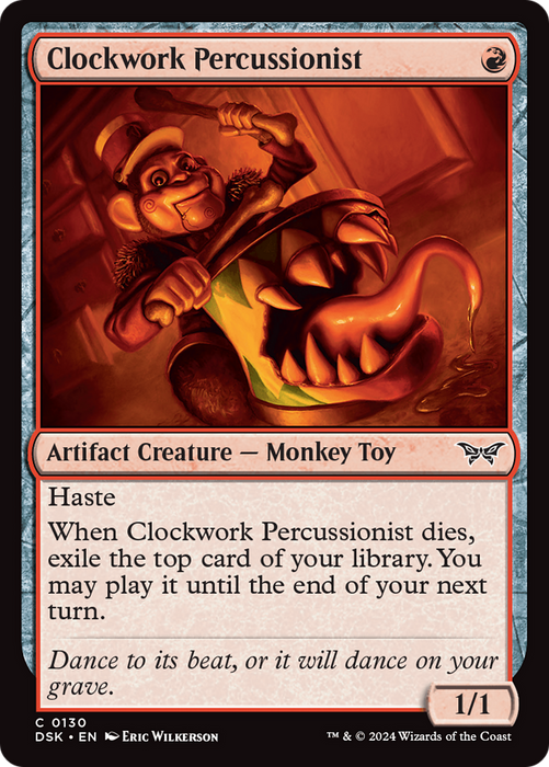 Clockwork Percussionist (DSK-130) - common