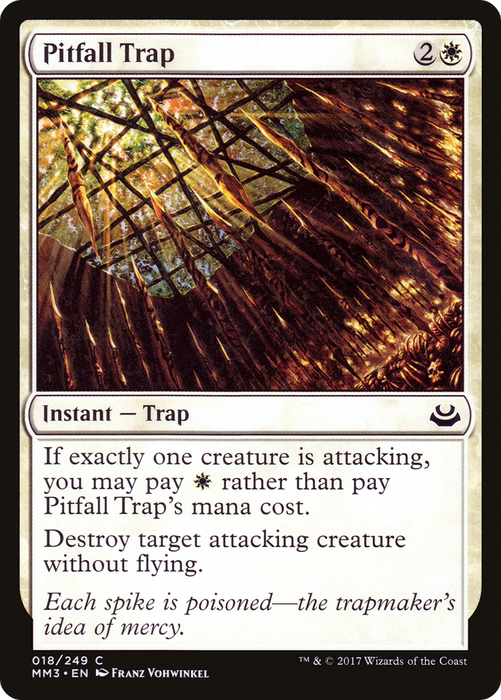 Pitfall Trap (MM3-018) - common - Foil
