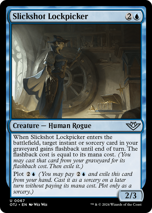 Slickshot Lockpicker (OTJ-067) - uncommon - Foil