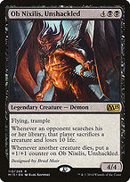 Ob Nixilis, Unshackled (M15-110) - rare - Foil