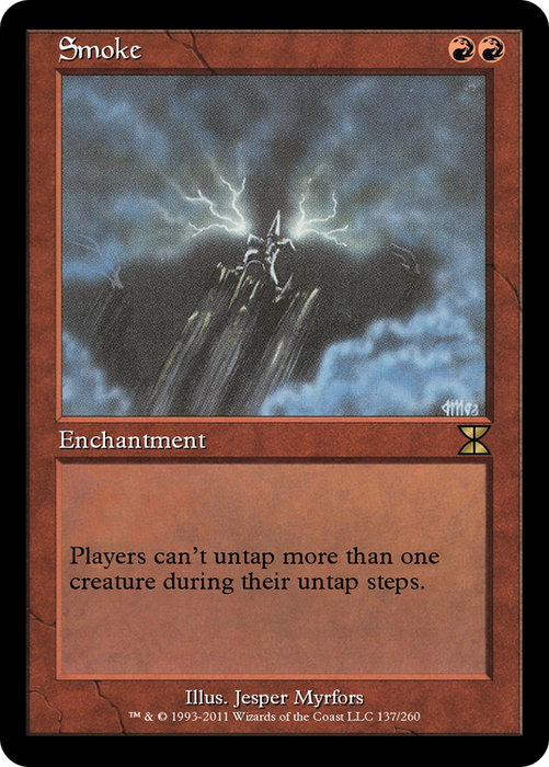 Smoke (ME4-137) - rare - Foil