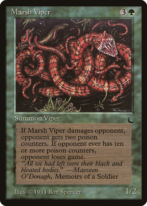 Marsh Viper (DRK-081) - common