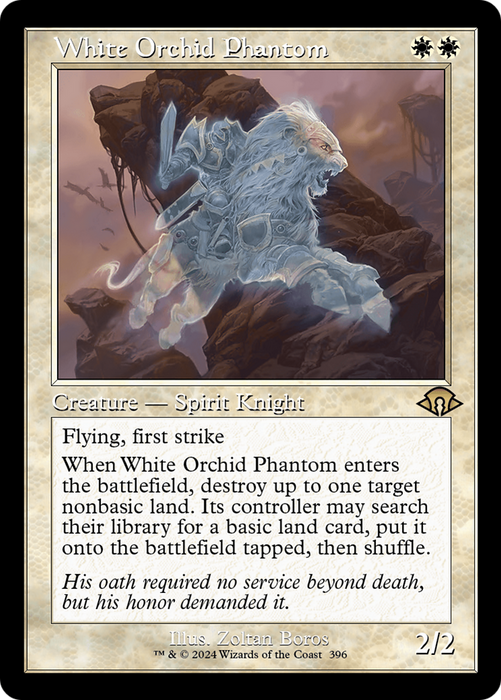 White Orchid Phantom (MH3-396) - rare - Foil