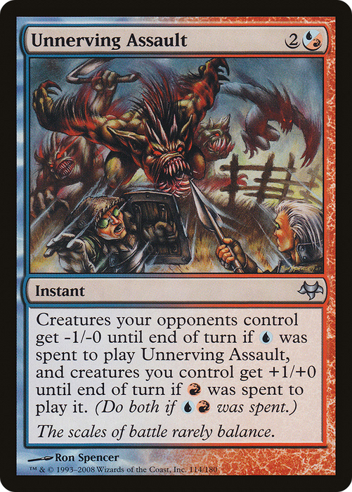 Unnerving Assault (EVE-114) - uncommon