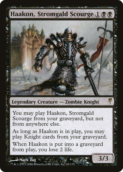 Haakon, Stromgald Scourge (CSP-061) - rare