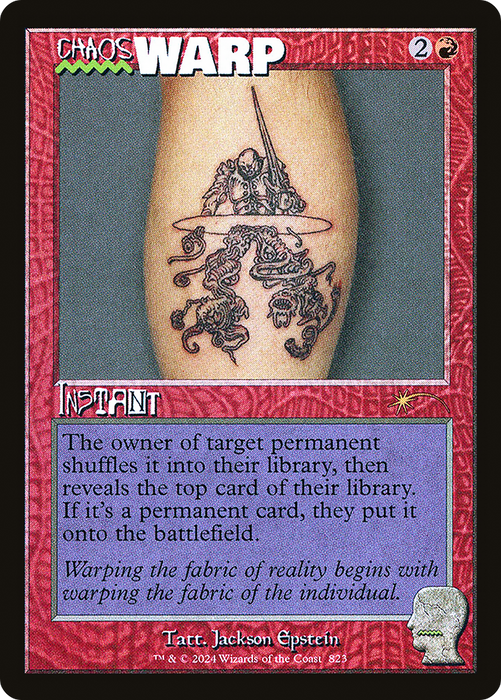 Chaos Warp (SLD-823) - rare - Foil