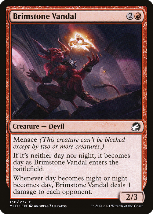 Brimstone Vandal (MID-130) - common
