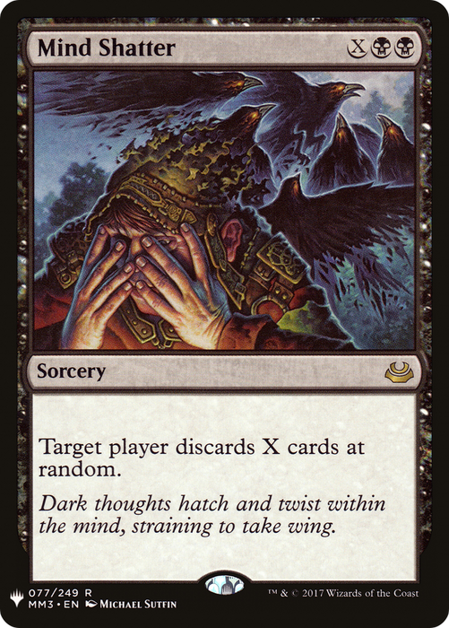 Mind Shatter (LIST-MM3-77) - rare