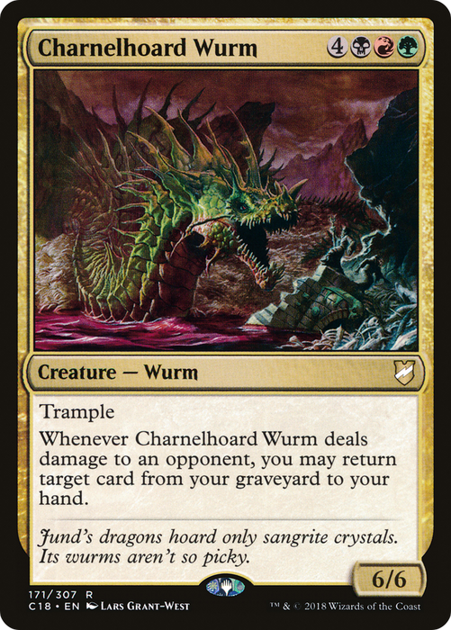 Charnelhoard Wurm (C18-171) - rare