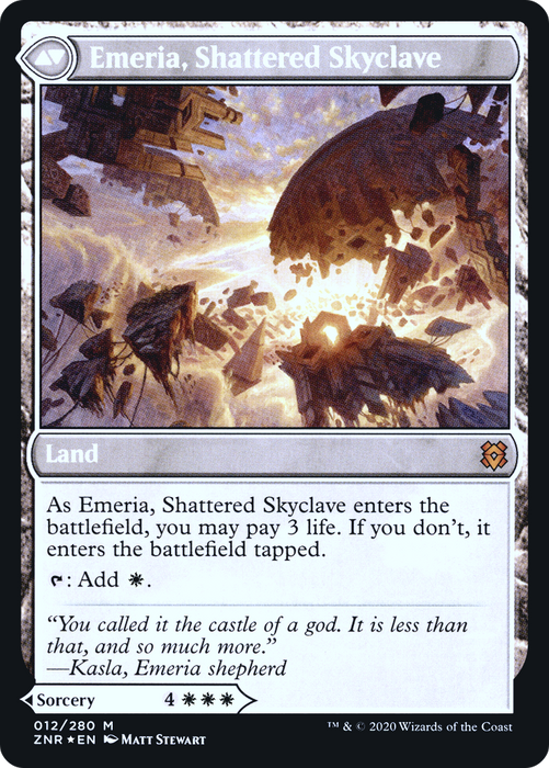 Emeria's Call // Emeria, Shattered Skyclave (PRE-12S) - mythic - Foil