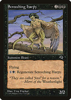 Screeching Harpy (TMP-155) - uncommon