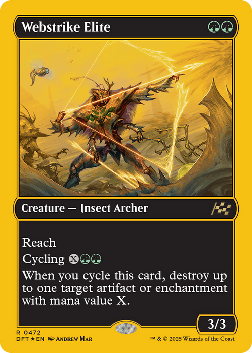 Webstrike Elite (DFT-472) - rare - Foil