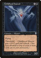 Childhood Horror (ODY-123) - uncommon - Foil