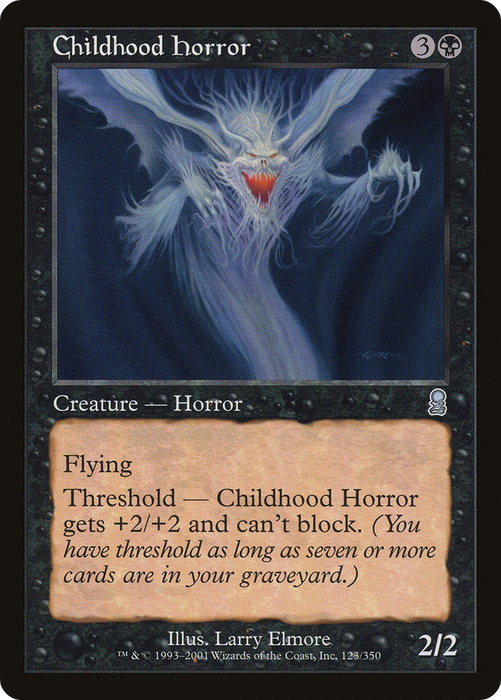 Childhood Horror (ODY-123) - uncommon - Foil