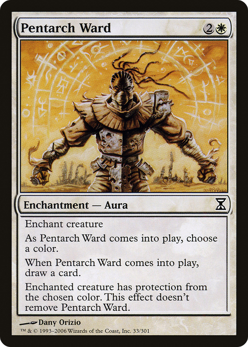 Pentarch Ward (TSP-033) - common - Foil