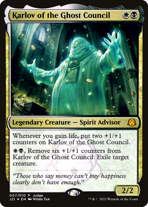 Karlov of the Ghost Council (JDG-007) - mythic - Foil