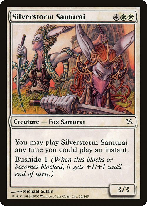 Silverstorm Samurai (BOK-022) - common