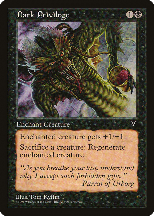 Dark Privilege (VIS-056) - common