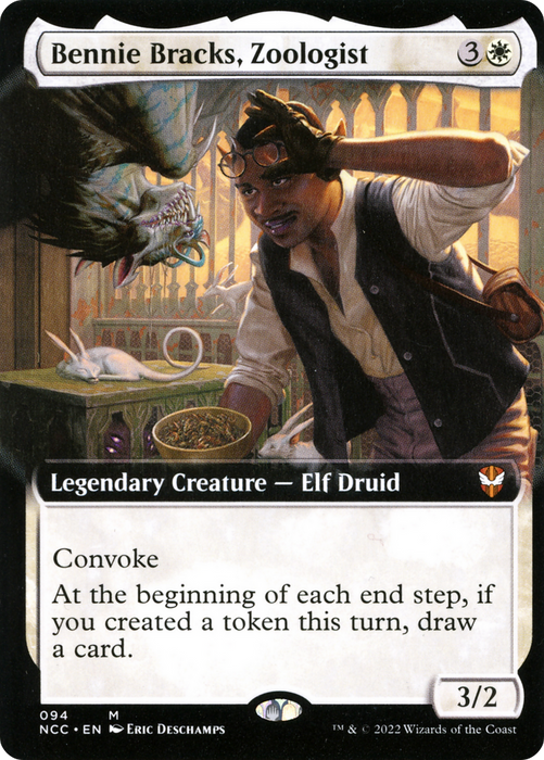 Bennie Bracks, Zoologist (NCC-094) - mythic: (Extended Art) - Foil