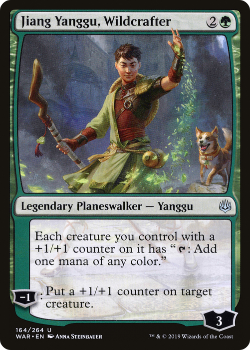 Jiang Yanggu, Wildcrafter (WAR-164) - uncommon - Foil