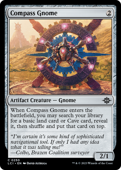 Compass Gnome (LCI-250) - common - Foil