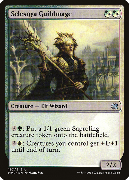 Selesnya Guildmage (MM2-197) - uncommon - Foil