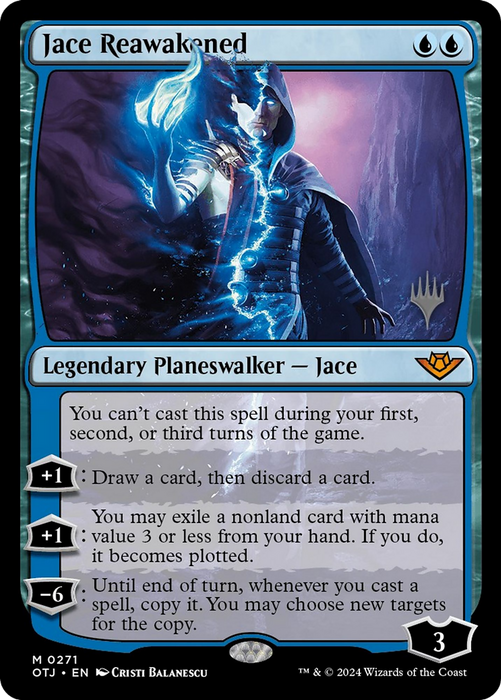 Jace Reawakened (PPOTJ-271P) - mythic - Foil