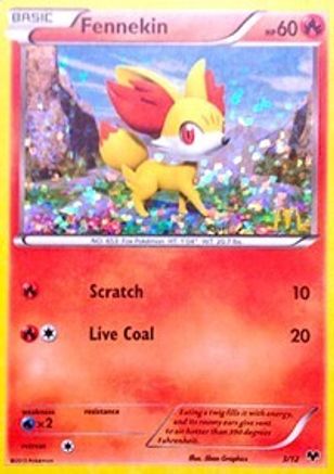 Fennekin (003/12) - MP2  - Promo - Holofoil