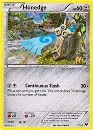 Honedge (007/12) - MP2  - Promo - Holofoil
