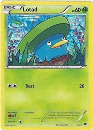 Lotad (002/12) - MP2  - Promo - Holofoil