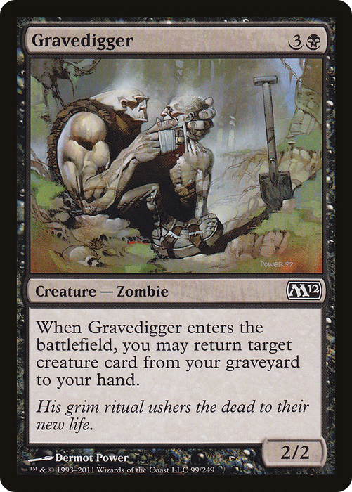 Gravedigger (M12-099) - common - Foil