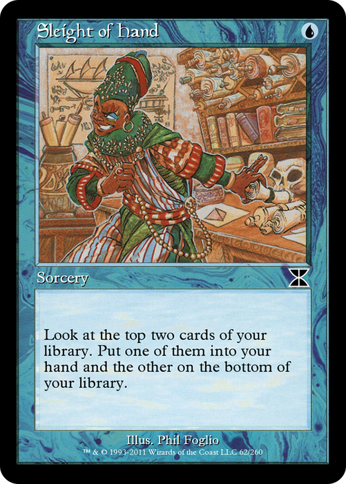 Sleight of Hand (ME4-062) - common - Foil