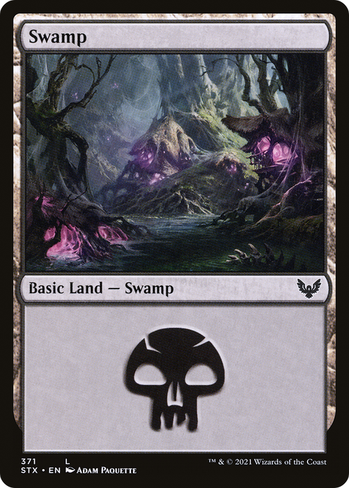 Swamp (STX-371) - common - Foil