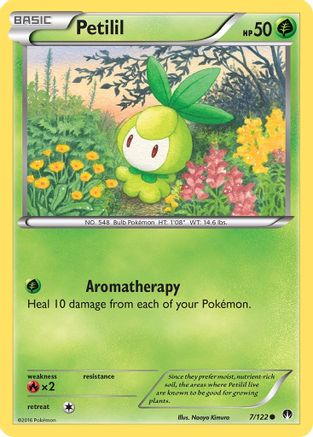 Petilil (007) - XB  - Common - Reverse Holofoil