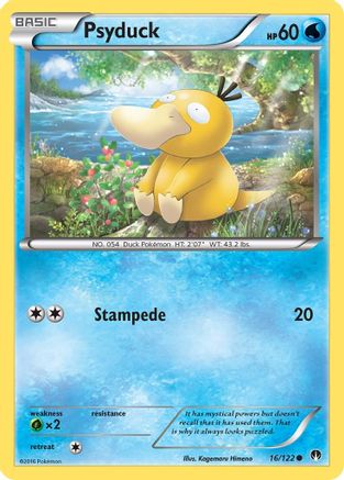Psyduck (016/122) - XB  - Common