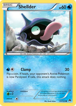 Shellder (23) (023/122) - XB  - Common